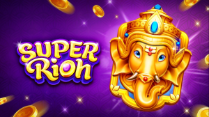 Uma vida de luxo em Super Rich, com diamantes, ouro e carros esportivos em destaque.